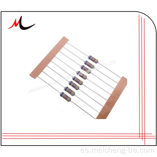 Resistencia de película metálica 1W